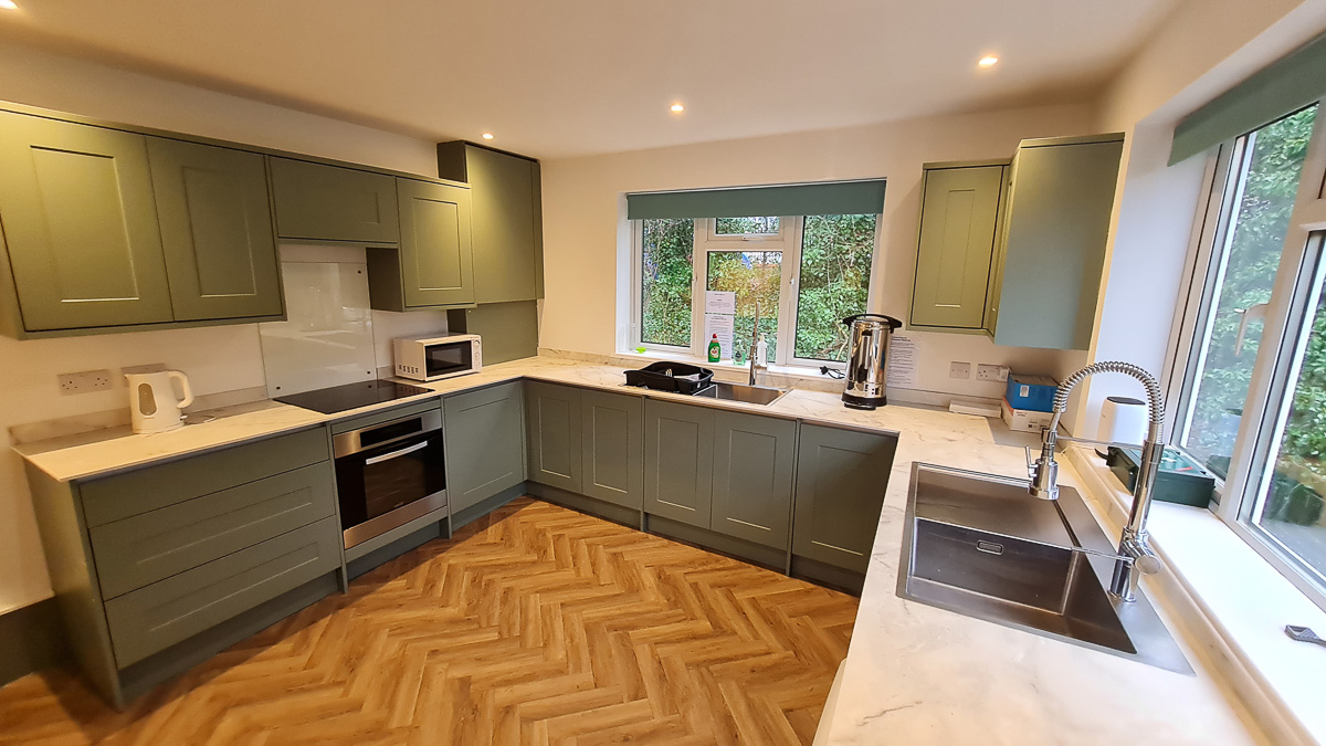 Kitchen after the 2025 renovation.